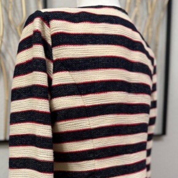 CAbi "Love, Carol" Nautical Stripe Cruise Jacket - Picture 7 of 16